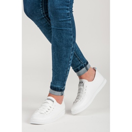 Seastar White tied sneakers 2