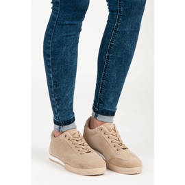 Suede sports shoes vices brown 1