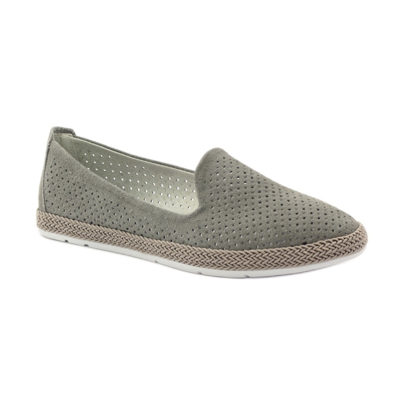 Filippo Gray Lords ballerinas F 081 espadrilles grey 1