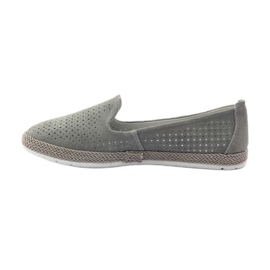 Filippo Gray Lords ballerinas F 081 espadrilles grey 2