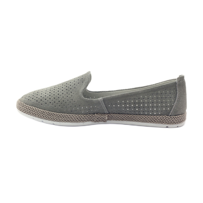 Filippo Gray Lords ballerinas F 081 espadrilles grey 2