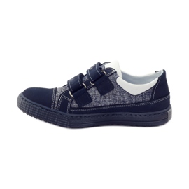 Velcro shoes Ren But 4299 navy blue white 2 Velcro shoes Ren But 4299 navy blue white 2