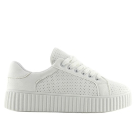 AX02 white creepersy sneakers 2
