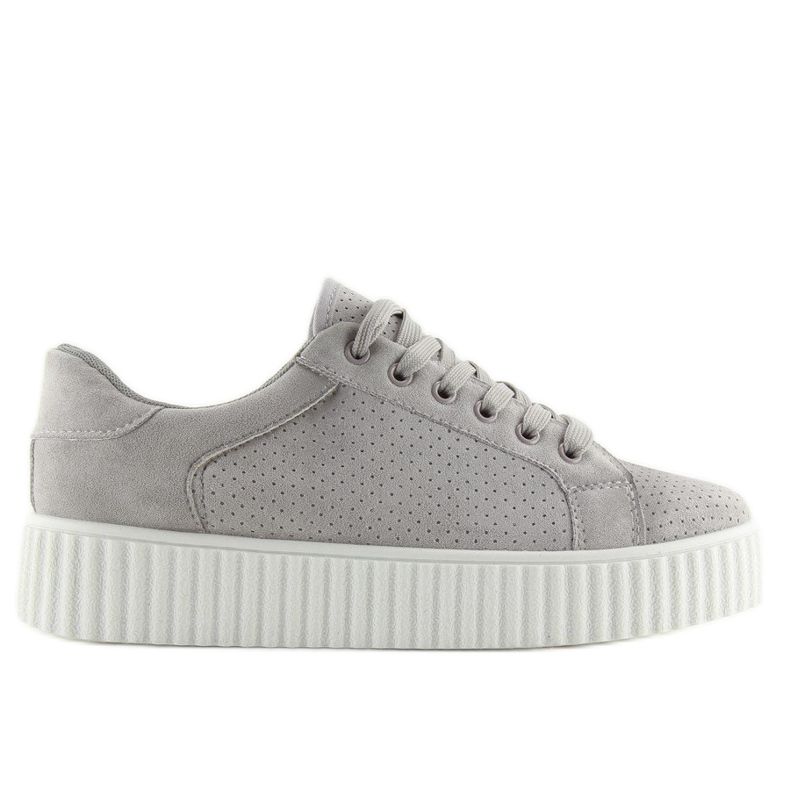 Gray AX02 gray creepersy sneakers grey 2