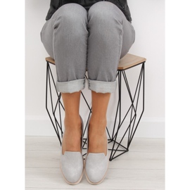Gray Loafers lordsy T309P Gray grey 2