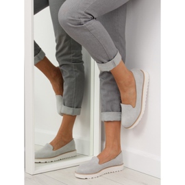 Gray Loafers lordsy T309P Gray grey 1
