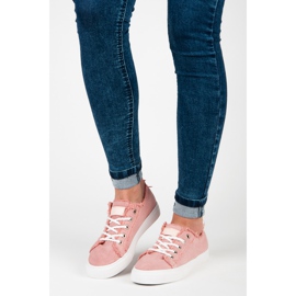Pink sneakers 1