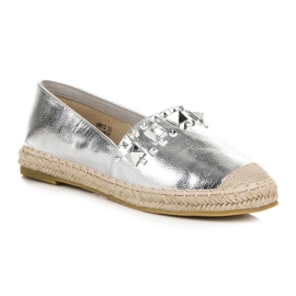 Seastar Espadrilles with rhinestones grey 1