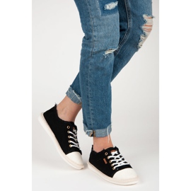 Seastar Lace-up Espadrilles black 2