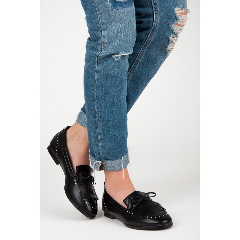 Seastar Stylish loafers for spring black 1