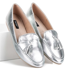 Silver moccasins vices grey 1