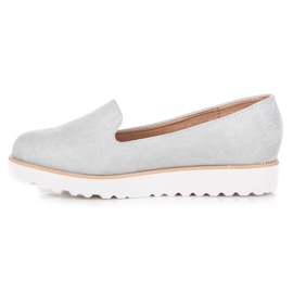 Seastar Slip-on platform shoes grey 1