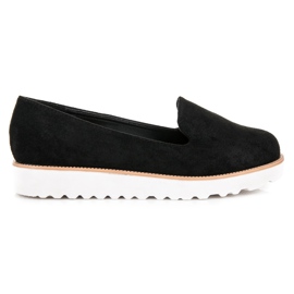 Seastar Slip-on platform shoes black 1