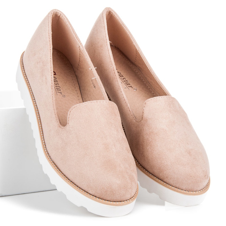 Seastar Slip-on platform shoes pink 1