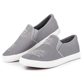 Seastar Gray Slip On Sneakers grey 2