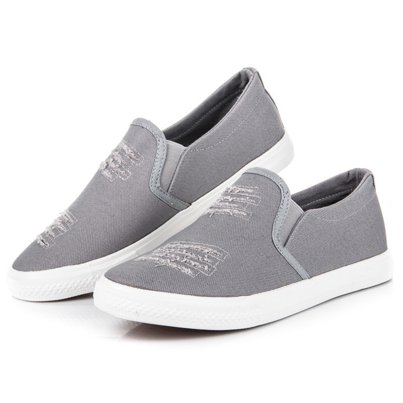 Seastar Gray Slip On Sneakers grey 2