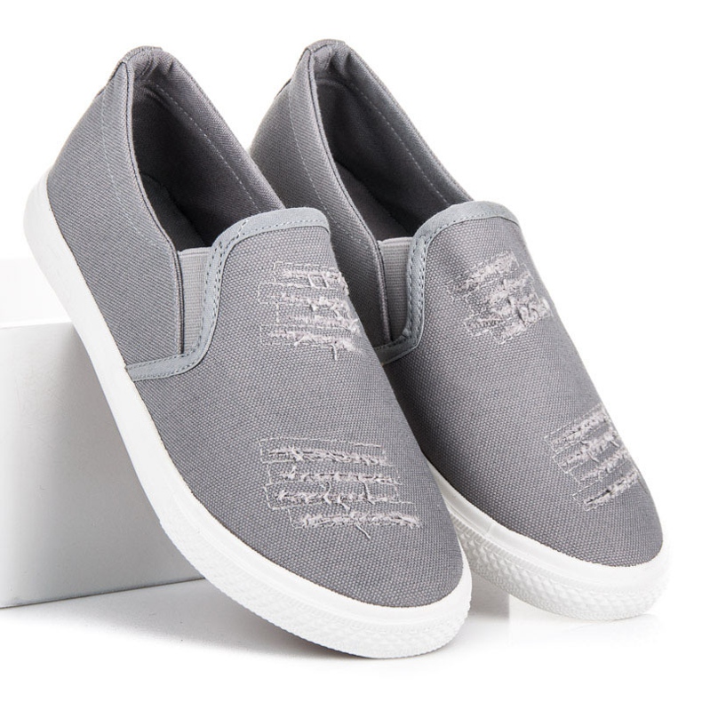 Seastar Gray Slip On Sneakers grey 1