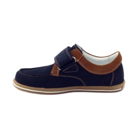 Bartek Boys' casual shoes 35599 navy blue brown 2