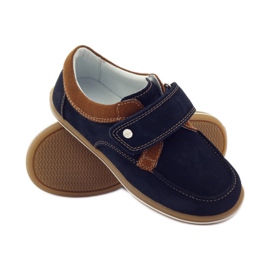 Bartek Boys' casual shoes 35599 navy blue brown 3