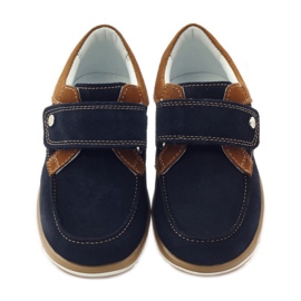 Bartek Boys' casual shoes 35599 navy blue brown 4