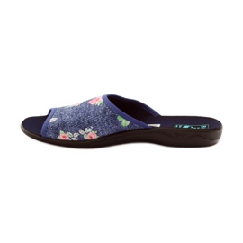 Women's Adanex pink denim slippers blue green red 2 Women's Adanex pink denim slippers blue green red 2