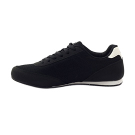 American Club American 7066 black jogging shoes white 2