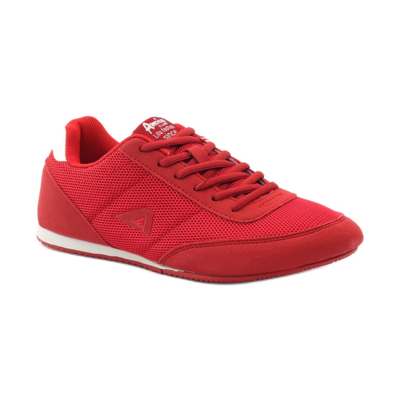American Club American 7066 red jogging sport white 1