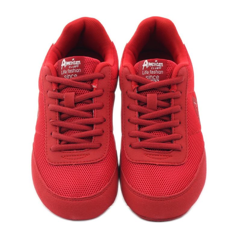 American Club American 7066 red jogging sport white 4