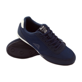 American Club American 7066 navy blue jogging shoes white 3