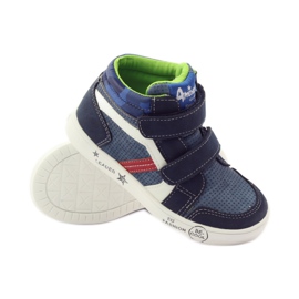 American Club American 17353 sports shoes navy blue red white 3