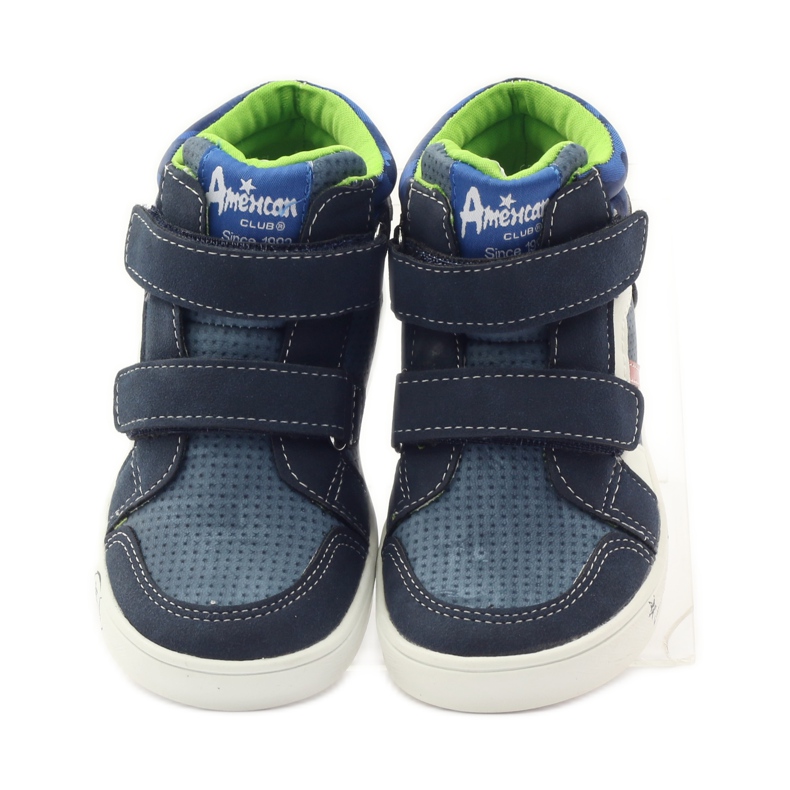 American Club American 17353 sports shoes navy blue red white 4