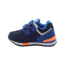 American Club American 15110 sneakers navy blue orange 2 American Club American 15110 sneakers navy blue orange 2