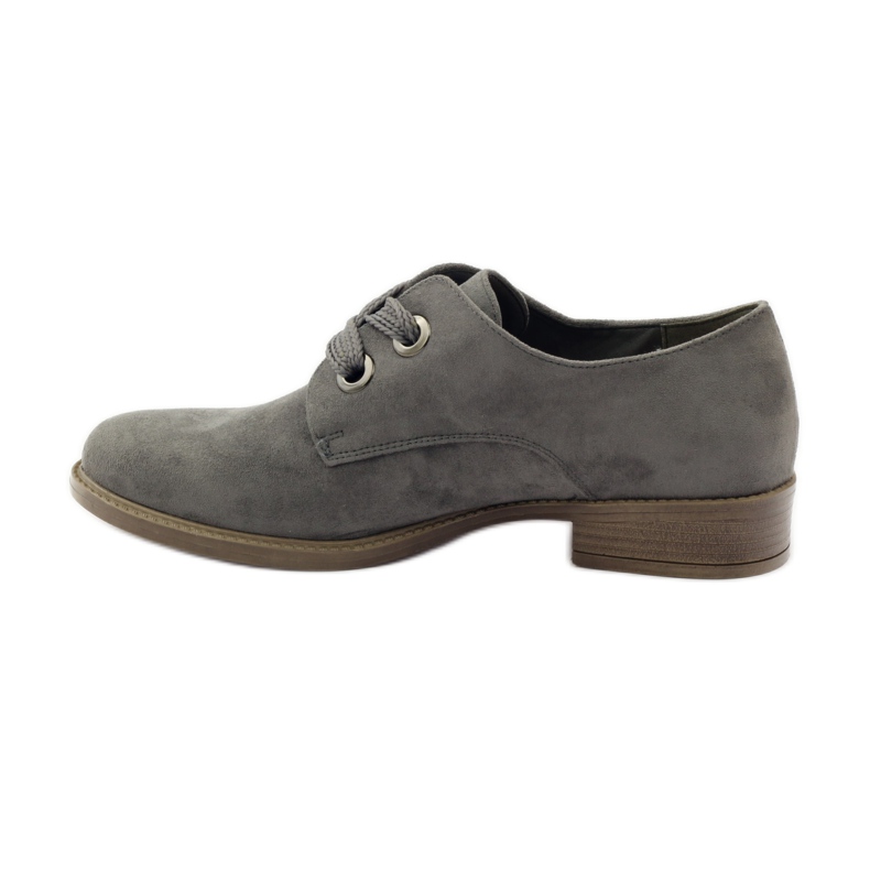 Women's suede shoes Sergio Leone 303 grey 2