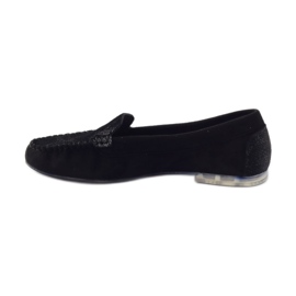 Sergio Leone 721 suede loafers black grey 2
