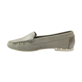 Sergio Leone 721 suede loafers grey 2