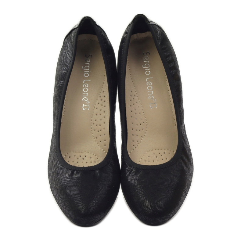 Sergio Leone Pumps on a post 233 black 4