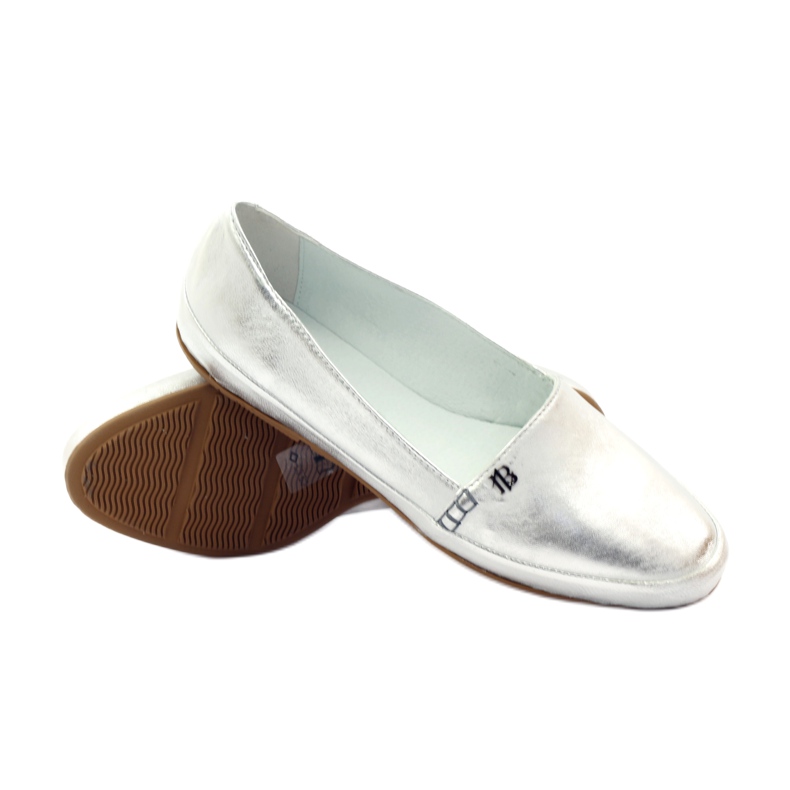 Badura 6352 women's silver shoes 3