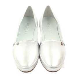 Badura 6352 women's silver shoes 4