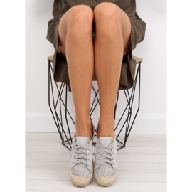 Gray espadrilles sneakers BB06P Gray grey 2