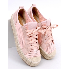 Pink BB06P Pink espadrilles sneakers 1 Pink BB06P Pink espadrilles sneakers 1