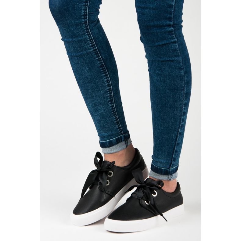 Seastar Black Tied Sneakers 1