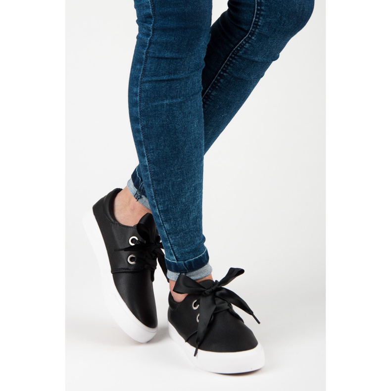 Seastar Black Tied Sneakers 2