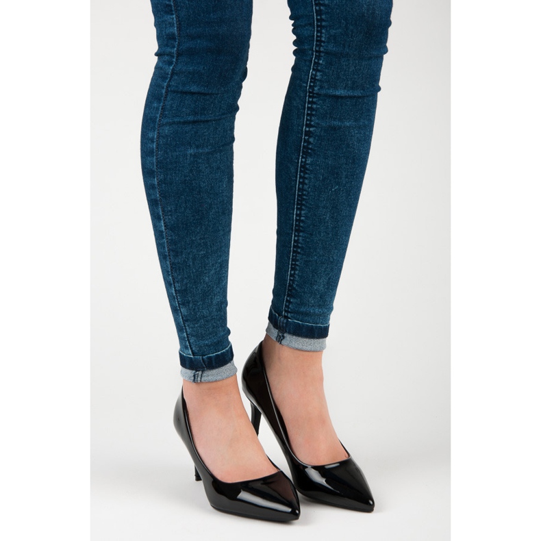 Milaya Lacquered pins black 1