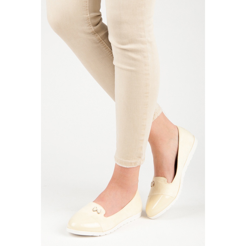 Women's vices ballerinas yellow 2