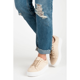 Seastar Suede Sneakers On The Platform brown 2
