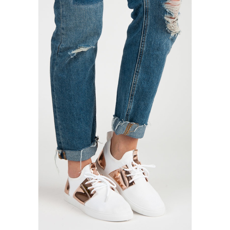 Women's sports sneakers white pink 1 Women's sports sneakers white pink 1