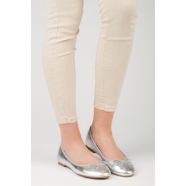 Seastar Silver ballerinas grey 1