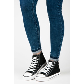 Seastar Lace-up sneakers above the ankle black 1