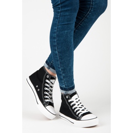 Seastar Lace-up sneakers above the ankle black 2