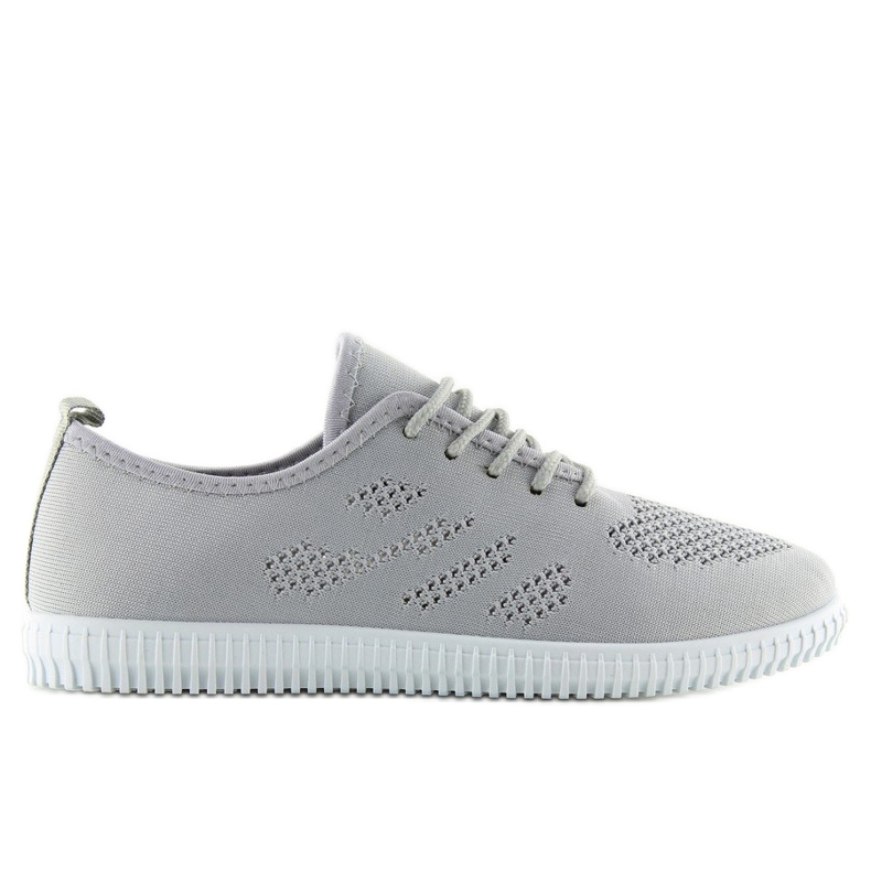 Gray Women's gray sneakers LA10P Gray grey 2